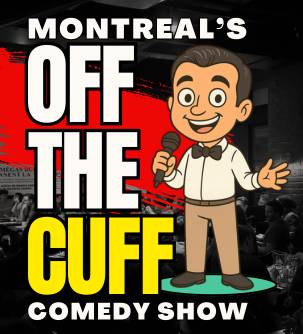 Montreal’s Off The Cuff Comedy Show thumbnail – stand-up, crowd work and improv in Montreal